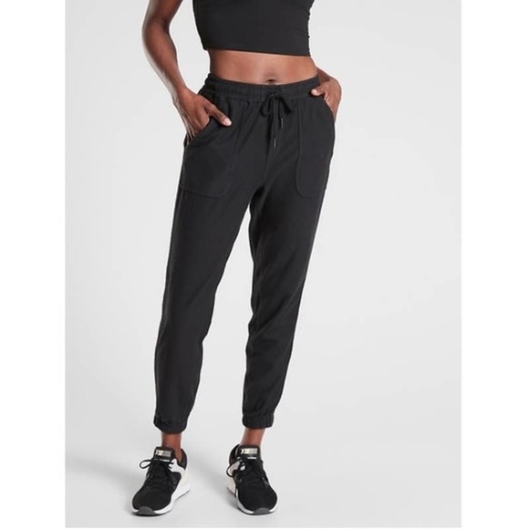 Athleta Pants - Athleta Farallon Jogger Pant Black-6